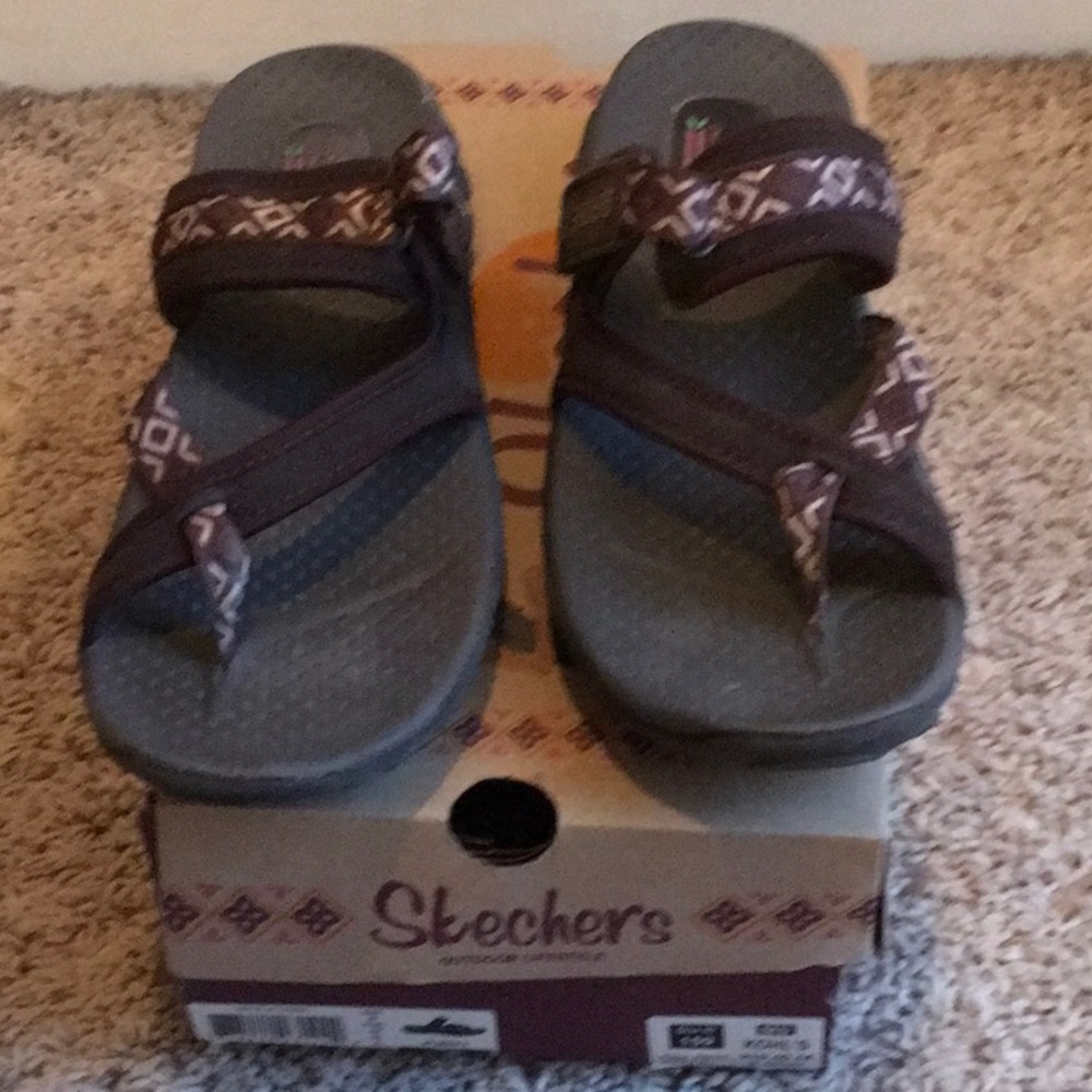 Skechers brown sandals
